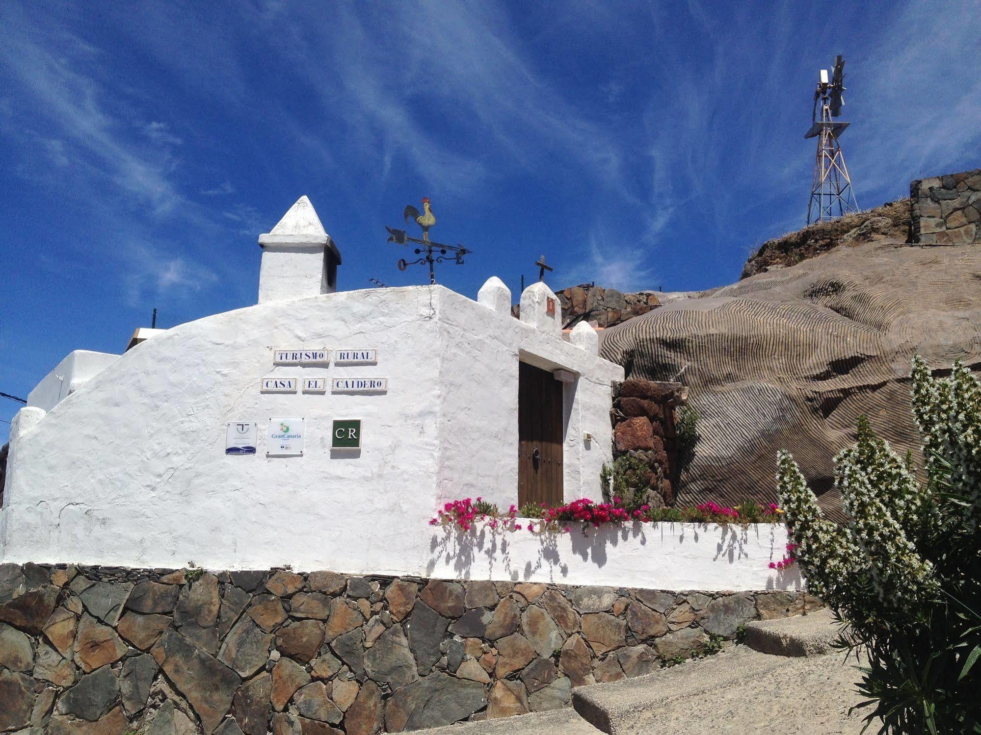 Casa Cueva El Caidero Artenara Exterior foto